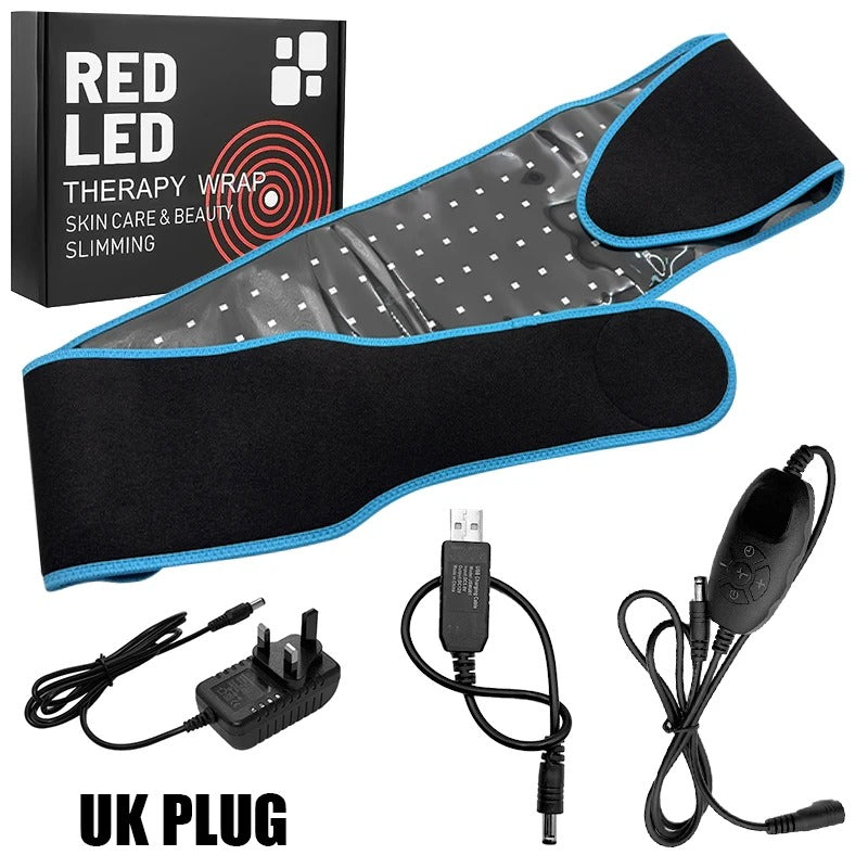 Rode Licht Wellness Riem – 3-Lagen Ondersteuning | Luveella™