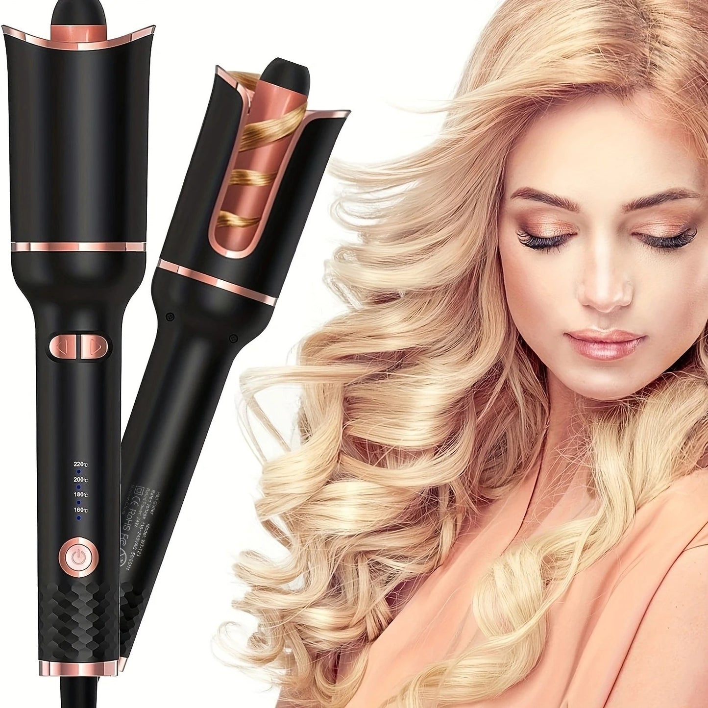 Automatic Hair Curler – Effortless Curls in Seconds | Luveella™