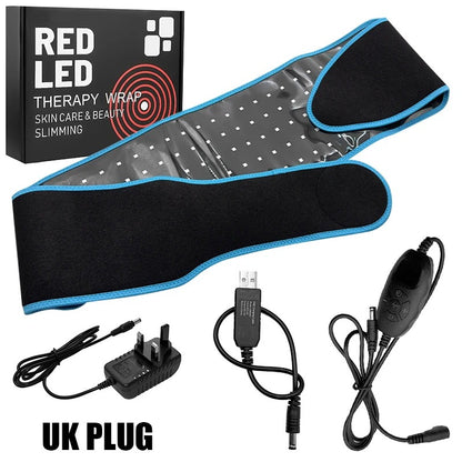 Rode Licht Wellness Riem – 3-Lagen Ondersteuning | Luveella™