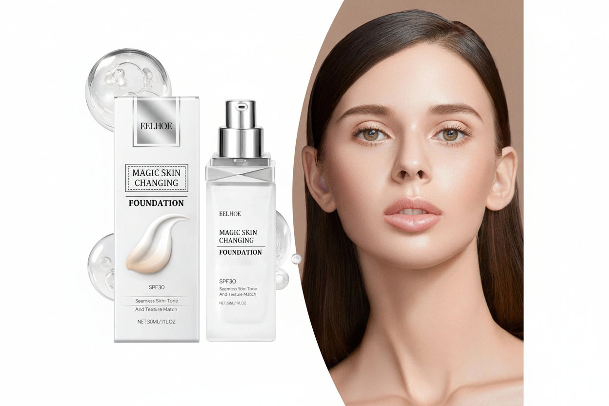 Magic Skin-Changing Foundation | Luveella™