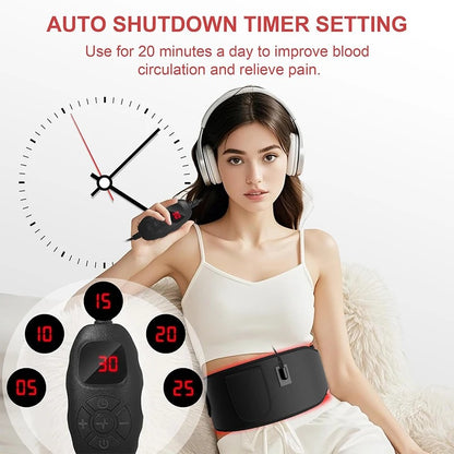 Rode Licht Wellness Riem – 3-Lagen Ondersteuning | Luveella™