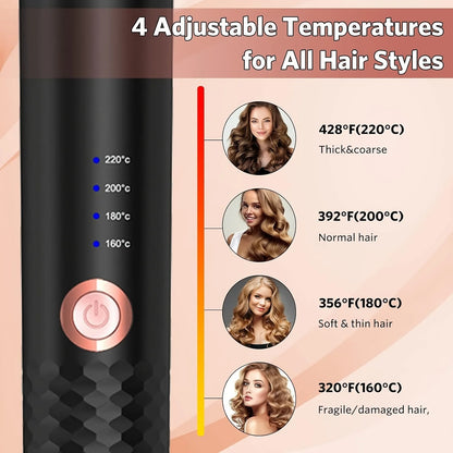Automatic Hair Curler – Effortless Curls in Seconds | Luveella™