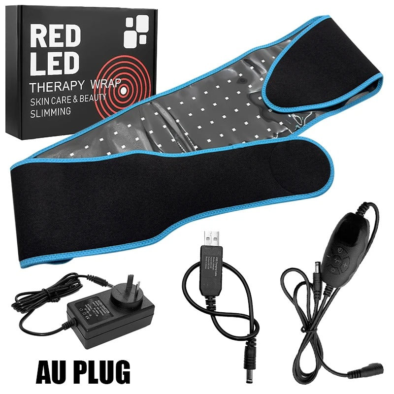 Rode Licht Wellness Riem – 3-Lagen Ondersteuning | Luveella™