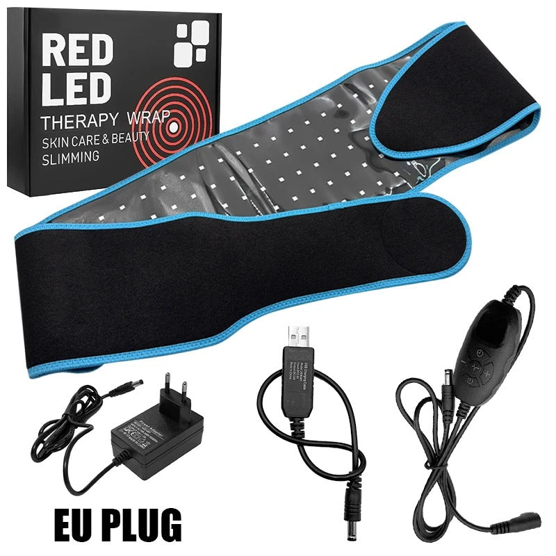 Rode Licht Wellness Riem – 3-Lagen Ondersteuning | Luveella™