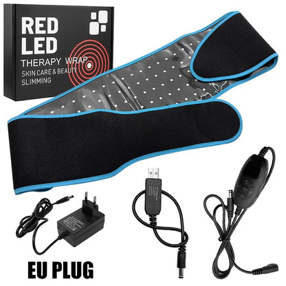 Rode Licht Wellness Riem – 3-Lagen Ondersteuning | Luveella™