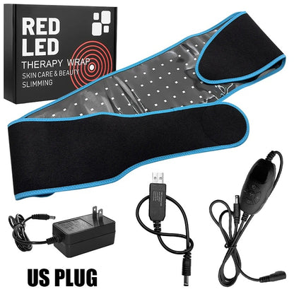 Rode Licht Wellness Riem – 3-Lagen Ondersteuning | Luveella™